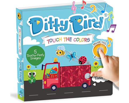 Ditty Bird Touch The Colors Book