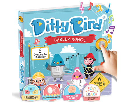 Ditty Bird Career Songs Book
