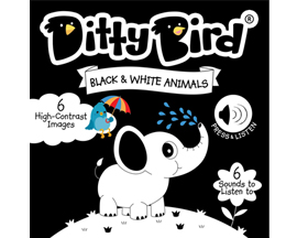Ditty Bird Black & White Animals Book