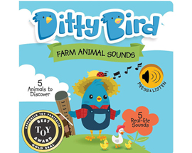 Ditty Bird Farm Animal Sounds Book