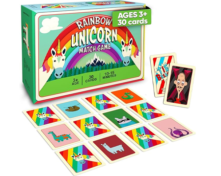 Rainbow Unicorn Match Game