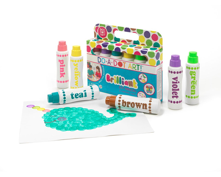 Brilliant Dot Markers 6 Pack