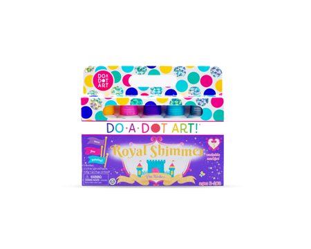 Royal Shimmer Dot Markers 6 Pack