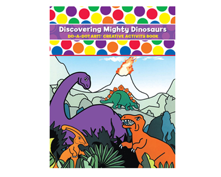 Discovering Mighty Dinosaurs Dot Art Book