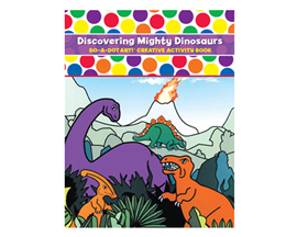 Discovering Mighty Dinosaurs Dot Art Book