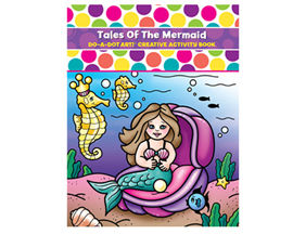 Tales Of The Mermaid Dot Art Book
