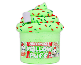 Christmas Mallow Puff Slime