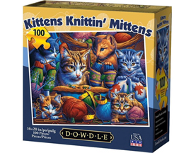 Kittens Knittin Mittens Puzzle
