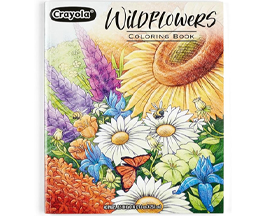 Wildflower Coloring Book 
