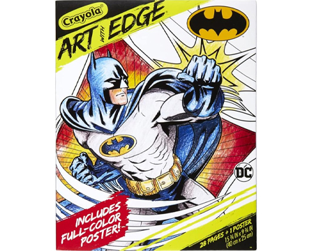 Art With Edge Coloring Book - Batman