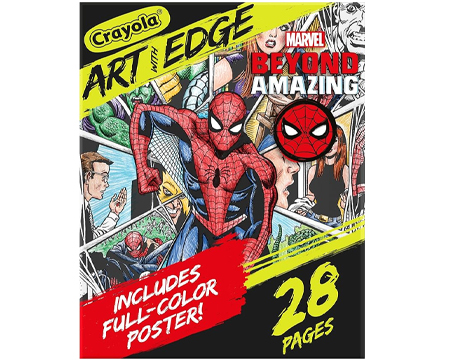 Art with Edge Coloring Book - Spiderman