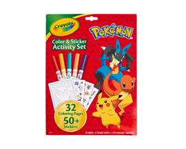 Color & Sticker Activity - Pokemon