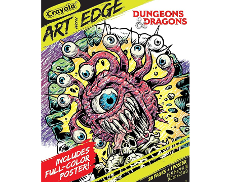 Art with Edge Coloring Book - Dungeons & Dragons