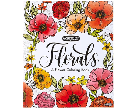 Crayola® Coloring Book - Floral