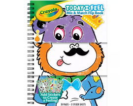 "Today I Feel" Mix & Match Coloring Book 