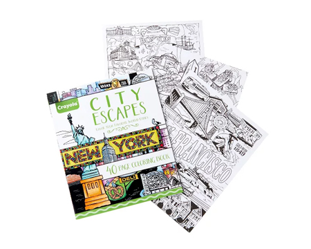 Coloring Book - City Escapes