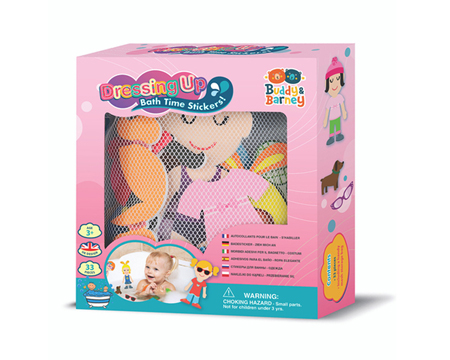 Bath Stickers - Dressing Up