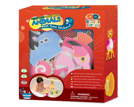 Bath Stickers - Weird & Wonderful Animals