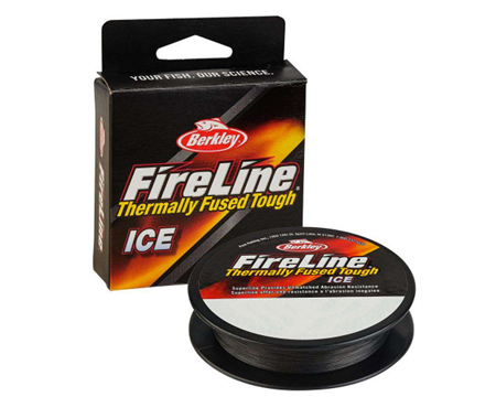 Berkley® FireLine Ice Fishing Line - Smoke