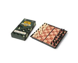 Bunk House® Travel Chess / Checkers Game