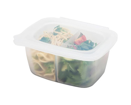 ProKeeper® 4-Cup Divider Kitchen Tool Silicone Softbox - Clear