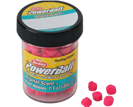 Berkley® PowerBait® Soft Trout Nibbles - Fluorescent Red
