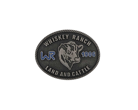 Montana Silversmiths® Whiskey Ranch Land & Cattle Buckle