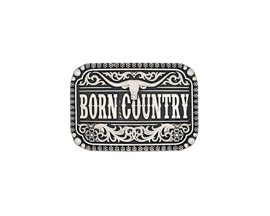 Montana Silversmiths® Born Country Attitude Belt Buckle