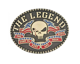 Montana Silversmiths® Chris Kyle Bear Arms Attitude Buckle 