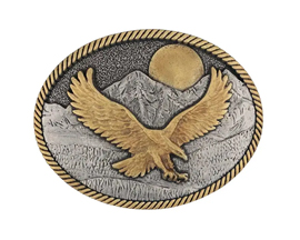Montana Silversmiths® Mountain Majesty Attitude Buckle
