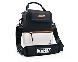 Kanga® Gibson 6/12 Pack Pouch Cooler - Black/White