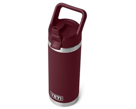Yeti® Rambler 20 oz. Water Bottle Straw Cup - Wild Vine Red