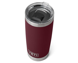 Yeti® Rambler 20 oz. Stackable Stainless Steel Vacuum Insulated Lid - Wild Vine Red