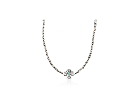 Montana Silversmiths® Western Star Turquoise and Beads Necklace