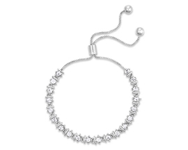 Montana Silversmiths® Between Crystals Cubic Zirconia Bracelet 
