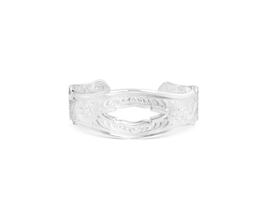 Montana Silversmiths® Silver Cutout Center Cuff Bracelet