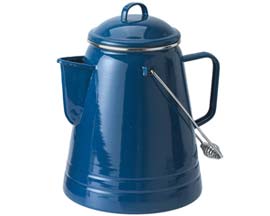 GSI Outdoors Enamelware 36 Cup Coffee Boiler - Blue