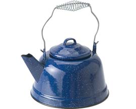 GSI Outdoors Enamelware 10 Cup Tea Kettle - Blue