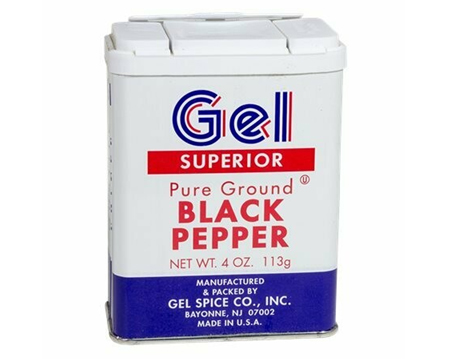 Ground Black Pepper Tin 4 oz