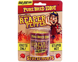 Pure Bred Idiot® Ground Carolina Reaper Pepper