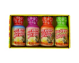 Ass Kickin'® Hot Sauce Mini Bottle Gift Set