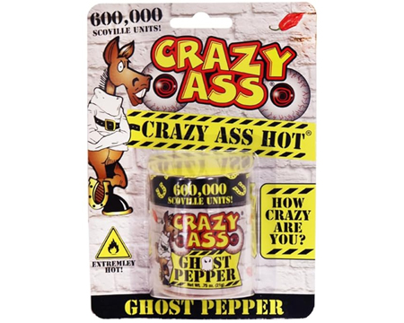 Crazy Ass Ground Ghost Pepper Powder