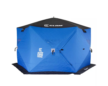 CLAM Portable Pop Up Ice Fishing Shelter