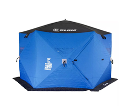 CLAM Portable Pop Up Ice Fishing Shelter