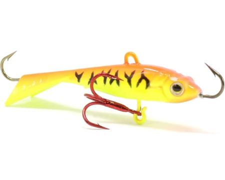 CLAM® Tikka Mino 1/16 Glow Lure - Orange Tiger