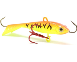CLAM® Tikka Mino 1/16 Glow Lure - Orange Tiger
