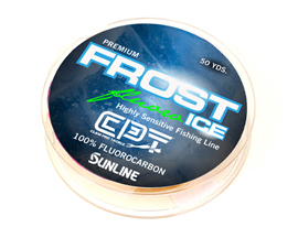 CLAM® CPT Frost Fluorocarbon Ice Fishing Line 6lb 50 yd
