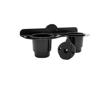 CLAM® ClamLock Double Cup Holder