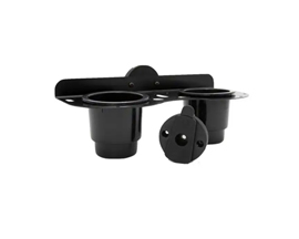 CLAM® ClamLock Double Cup Holder