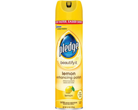 Pledge® 9.7 oz. Enhancing Wood Polish - Lemon Scent